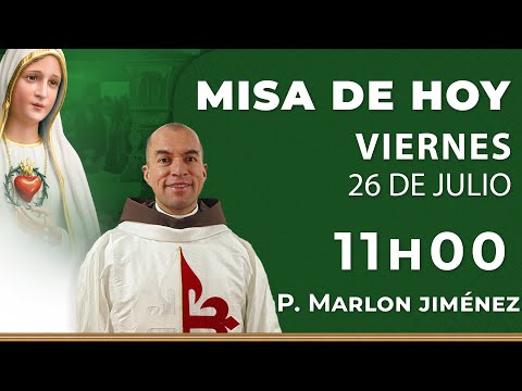 Misa de hoy 11:00 | Viernes 26 de Julio #rosario #misa