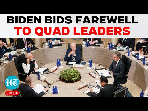 Quad Summit 2024 LIVE | Biden Bids Farewell To Quad Leaders Modi, Kishida, Albanese | India | Japan