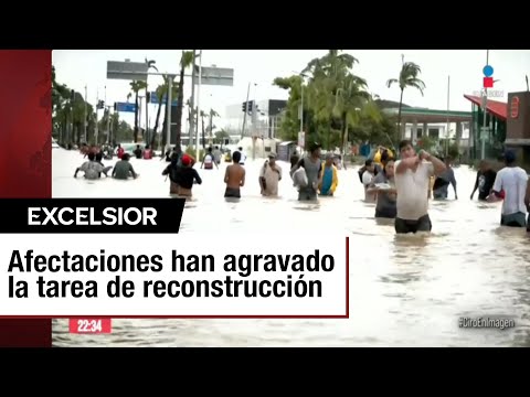 Huracán John dificulta reconstrucción Acapulco luego de la devastación por Otis