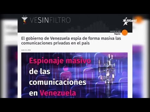 Info Martí | Denuncian intervención oficial de líneas telefónicas  en Venezuela
