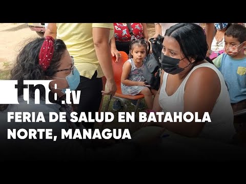 Más de cinco especialidades médicas en feria de Batahola Norte - Nicaragua