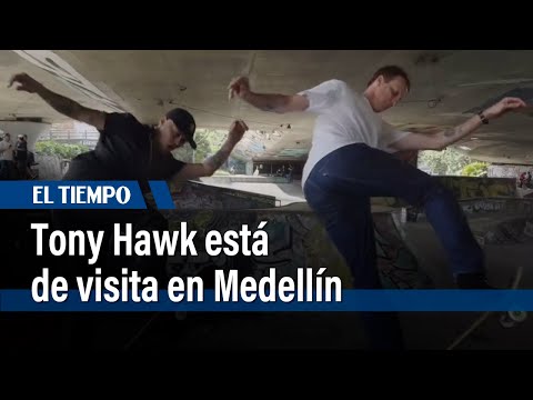 Tony Hawk, la leyenda del skate, está en Medellín: ¿por qué visita la ciudad? | El Tiempo