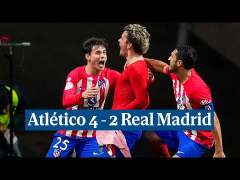 El Atlético de Madrid elimina al Real Madrid de la Copa del Rey