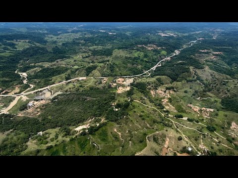 Gobernador (e) de Antioquia hizo el recorrido aéreo sobre las Vías 4G del departamento