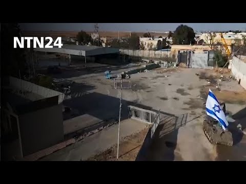 Israel toma el control del lado palestino del paso fronterizo de Rafah que une a Egipto con Gaza