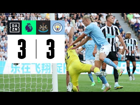 Newcastle vs Manchester City (3-3) | Resumen y goles | Highlights Premier League