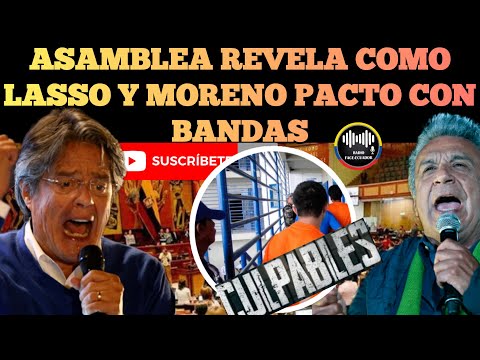 ASAMBLEISTAS CONFIRMAN MORENO Y LASSO PACTARON CONTROL DE LAS BAN.DAS CON LOS GDO NOTICIAS RFE TV