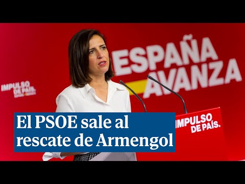 El PSOE descarta la dimisión de Armengol: No va a tener ningún recorrido jurídico que lo avale