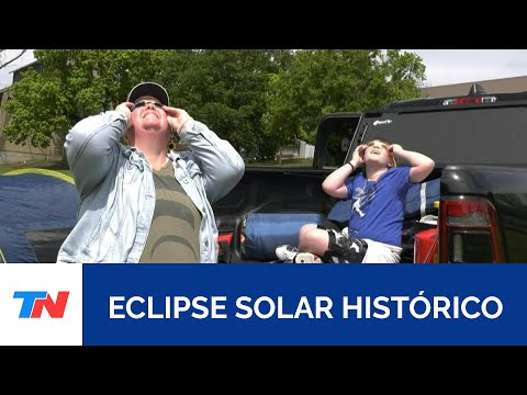 Fuerte expectativa por el eclipse solar en América del Norte