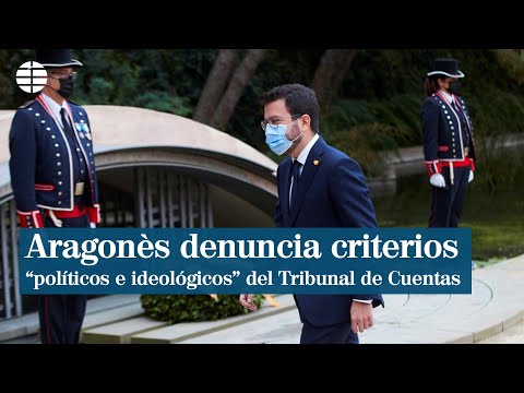 Aragonés denuncia los criterios políticos e ideológicos del Tribunal de Cuentas