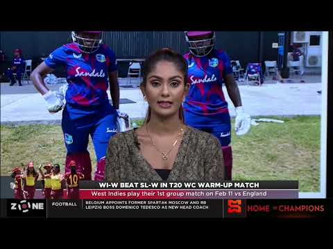 WI-W beat SL-W in T20 WC warm-up match, Zone discuss WI-W batting woes without Taylor and Dottin