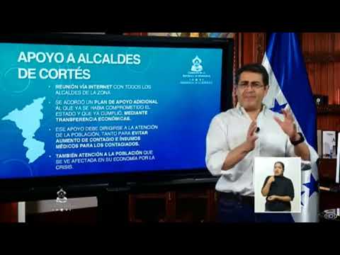 Presidente Hernández anuncia nuevos avances en la lucha contra el coronavirus en el país