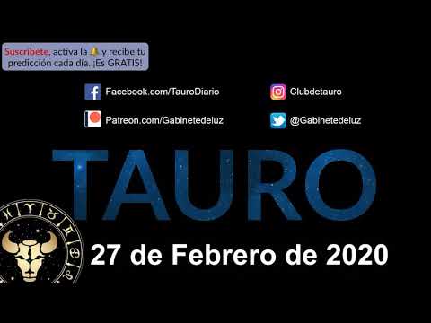 Horóscopo Diario - Tauro - 27 de Febrero de 2020