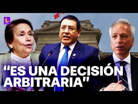Soto considera 'arbitraria' la decisión del PJ por reincorporar a Inés Tello y Aldo Vásquez a la JNJ