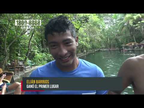 Concurso de natación promueve bellezas naturales de Ometepe - Nicaragua