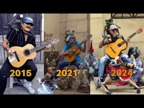 Arsenio Peña: más de DIEZ AÑOS ganando el sustento como músico en las calles