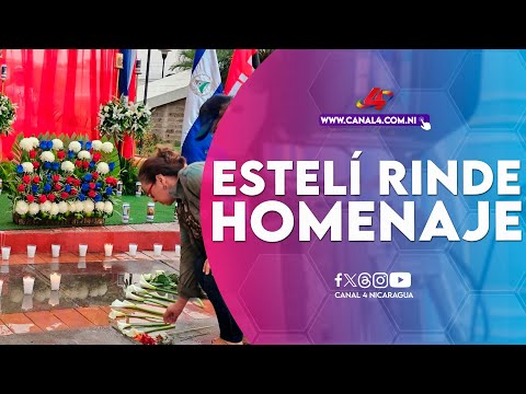 Estelí rinde homenaje a víctimas del atentado terrorista en Rusia