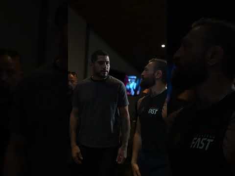 Conor McGregor and Alex Pereira meet #ufc329