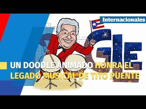 Un doodle animado honra el legado musical de Tito Puente