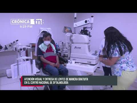 Atención gratuita en el Centro de Nacional de Oftalmología en Managua - Nicaragua