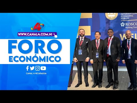 Delegación de Nicaragua participa en Foro Económico Internacional de San Petersburgo