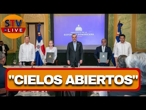 Presidente Luis Abinader Encabeza la  Firma de acuerdo de Cielos Abiertos con Canada