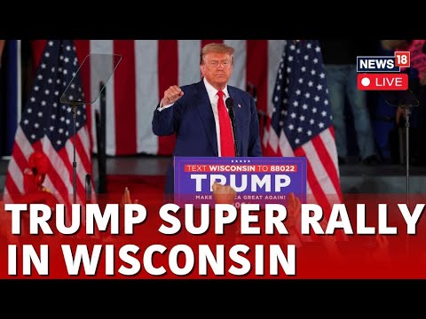 Donald Trump's Bid To Win Back Wisconsin | Trump On Economy, Immigration At Waukesha Live | N18L