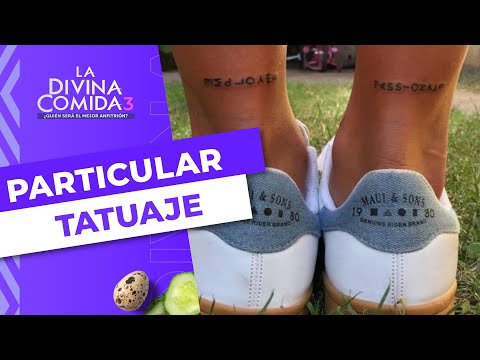 SU PEOR TATUAJE: Camila Recabarren mostró su tatuaje mal escrito - La Divina Comida