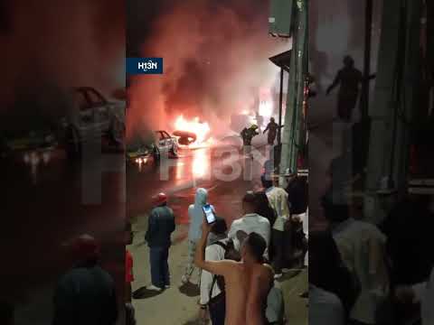 Incendio en el corregimiento de San Cristóbal, en barrio nuevo de Medellín