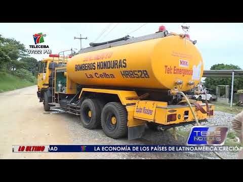 La Ceiba | Costo de tanque en Bomberos: 1 millón de Lempiras.
