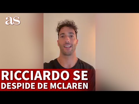 FÓRMULA 1 | RICCIARDO comunica su salida de MCLAREN y habla de su futuro en la F1 | Diario AS