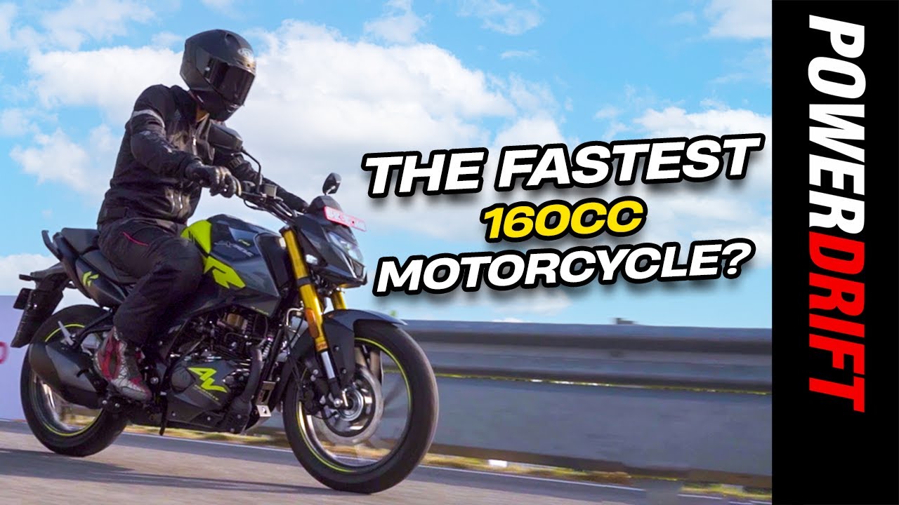 The fastest 160cc motorcycle? | 2023 Hero Xtreme 160R 4V | PowerDrift