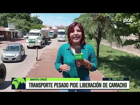 Caravana en apoyo a Camacho