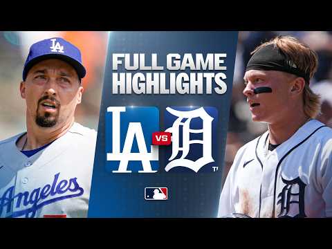 LA 다저스 vs 디트로이트 타이거스: 공식 풀 경기 하이라이트 (8월 29) | 2026 MLB 시즌