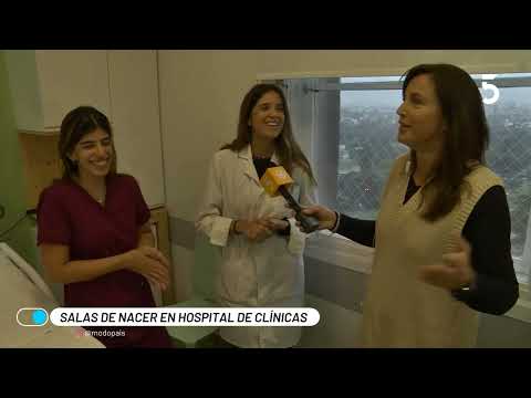 Visitamos el Hospital de Clínicas y hablamos con la Dra. Agustina Michelini, salas de nacer