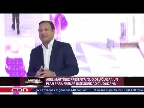 Abel Martínez presenta Ojo de Águila, un plan para frenar inseguridad ciudadana