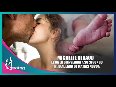 Michelle Renaud y Matías Novoa anuncian el nacimiento de su hijo Milo