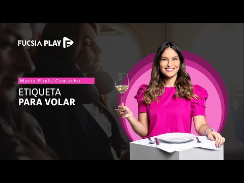 Etiqueta para viajar en avión | Maria Paula Camacho en Etiqueta Al Instante - Semana Play