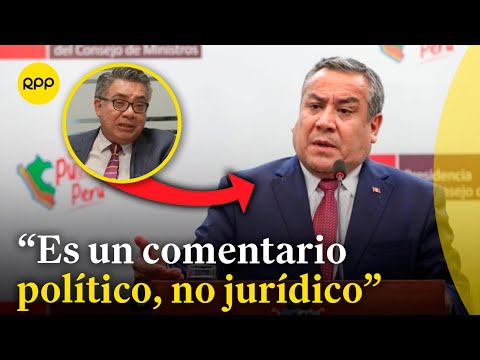 César Nakazaki comenta las declaraciones de Gustavo Adrianzén sobre el caso 'Rolex'