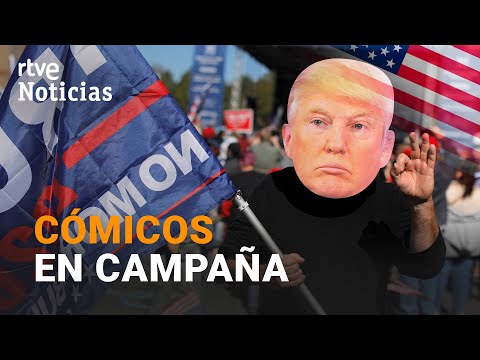 HUMOR político en la CAMPAÑA de EEUU | RTVE