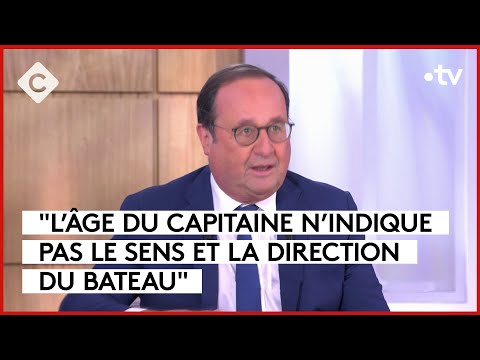 Gabriel Attal à Matignon : François Hollande réagit  - C à vous - 24/01/2024