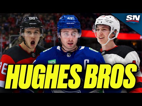 The Hughes Brothers BEST NHL 2023-24 Highlights