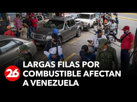 VENEZUELA | Largas filas por combustible