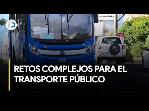 Transporte público afronta retos complejos en Costa Rica
