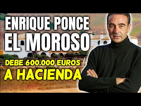 Una EMPRESA de ENRIQUE PONCE entra en la LISTA de MOROSOS y HACIENDA le RECLAMA 620 000 €