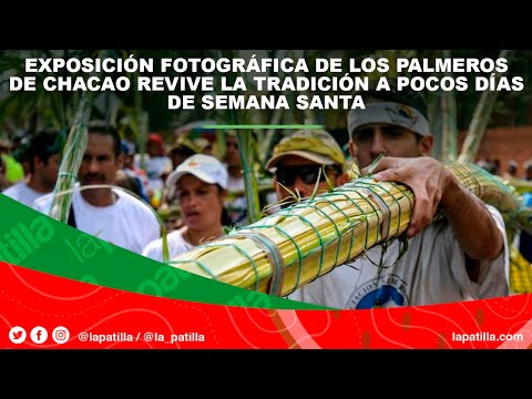 Exposición fotográfica de los Palmeros de Chacao revive la tradición a pocos días de Semana Santa