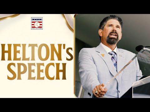 FULL SPEECH: Todd Helton is immortalized in Cooperstown!