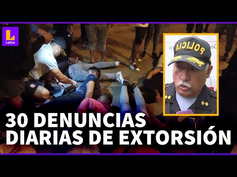 Extorsiones 'gota a gota': 352 delincuentes han sido capturados por la policía