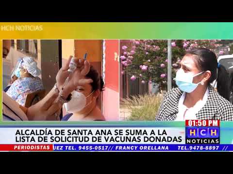 Alcaldía de Santa Ana #FM, se suma a lista de solicitantes de vacunas al presidente salvadoreño