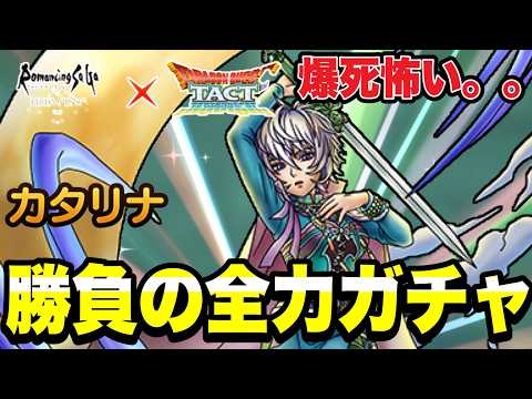 【ドラクエタクト】爆死が怖いです．．．『カタリナ』勝負の全力ガチャ！！【DQT】